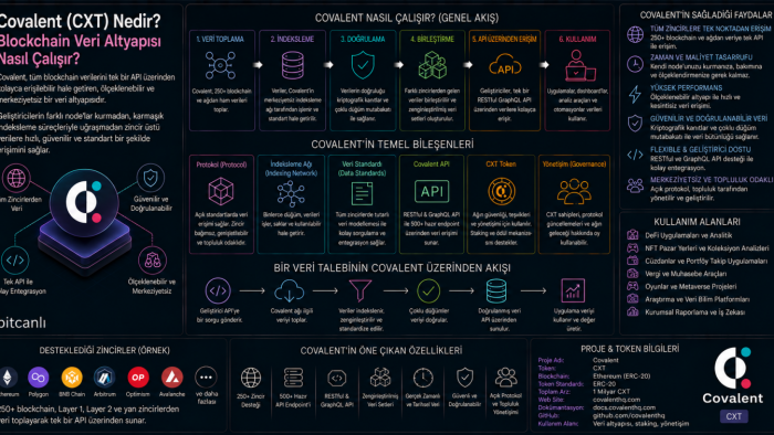 Covalent (CXT) Nedir? Blockchain Veri Altyapısı Nasıl Çalışır?